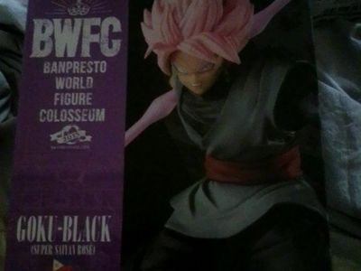 Dragon Ball Super Goku-Black & Super Saiyan 2 Son Goku Banpresto BWFC Figures & Art