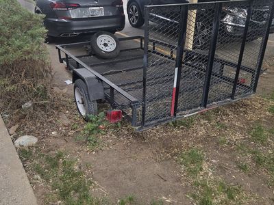 5'x8' mesh trailer