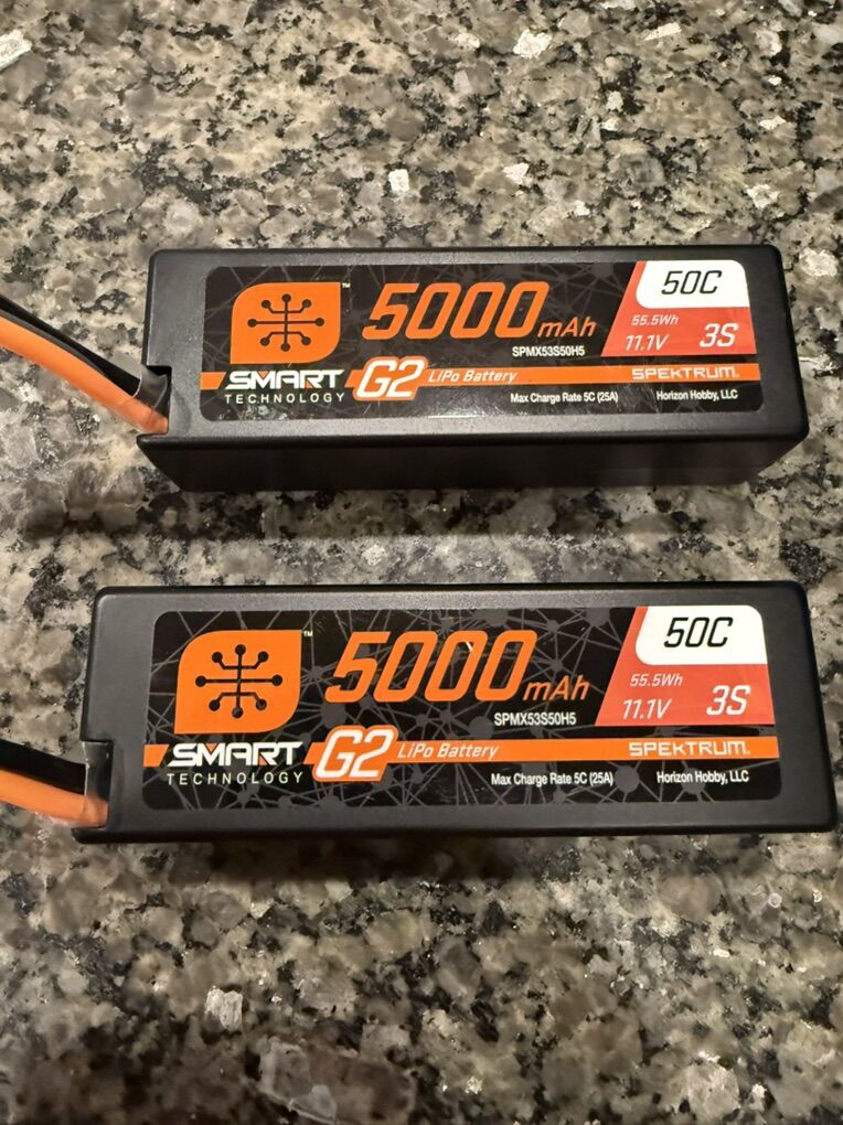 Spektrum 5000mAh 3s Batteries