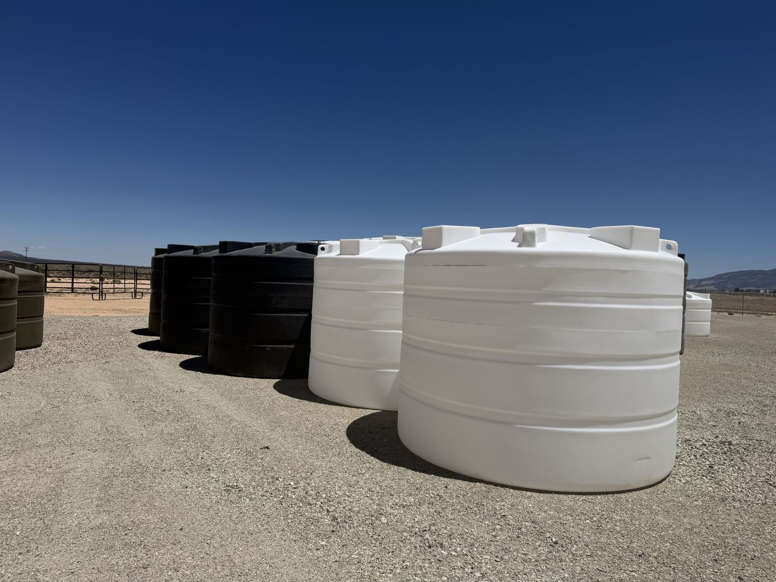 HIVE Water Storage Tanks - Various Sizes & Colors Available - Durable Plastic, Farm/Home Use