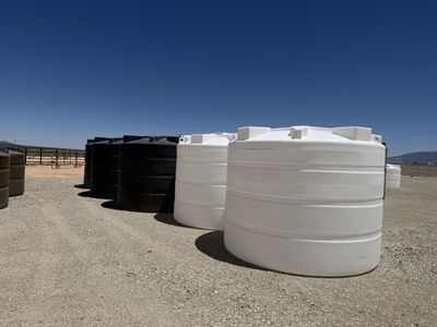 HIVE Water Storage Tanks - Various Sizes & Colors Available - Durable Plastic, Farm/Home Use