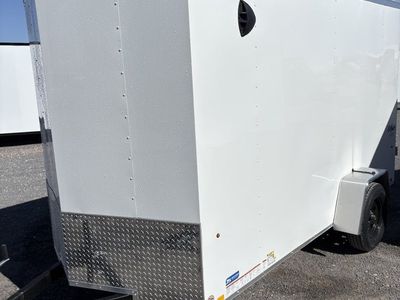 6x12 Pace American Outback DLX Enclosed Cargo Trailer - 6'6" Interior - 3.5K GVWR - Barn Doors