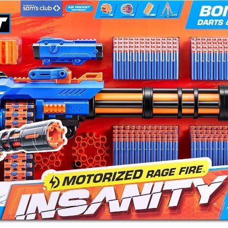 Brand New Insanity Dart Blaster with Tripod