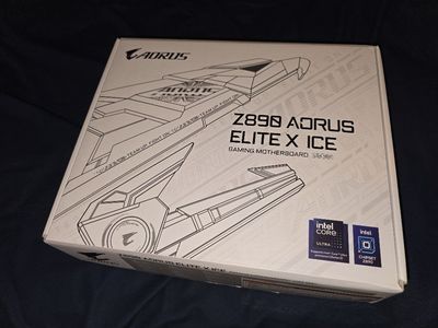 Gigabyte Z890 Aorus Elite X Ice LGA 1851 Gaming Motherboard