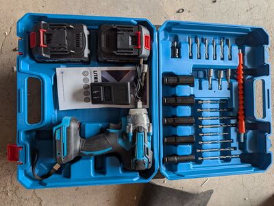 1/2" drive battery impact drivers - Makita clones with bits and sockets