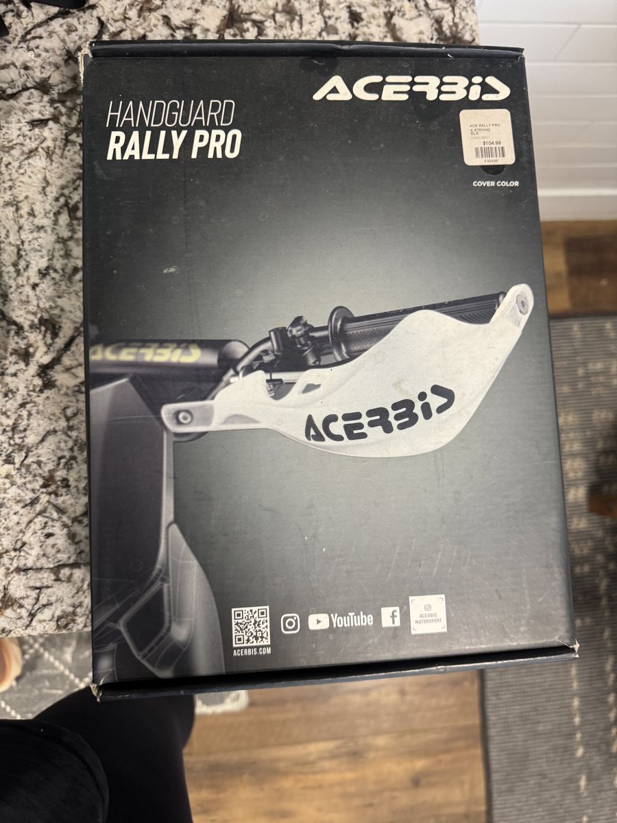 Rally Pro handguards with mounting kit
