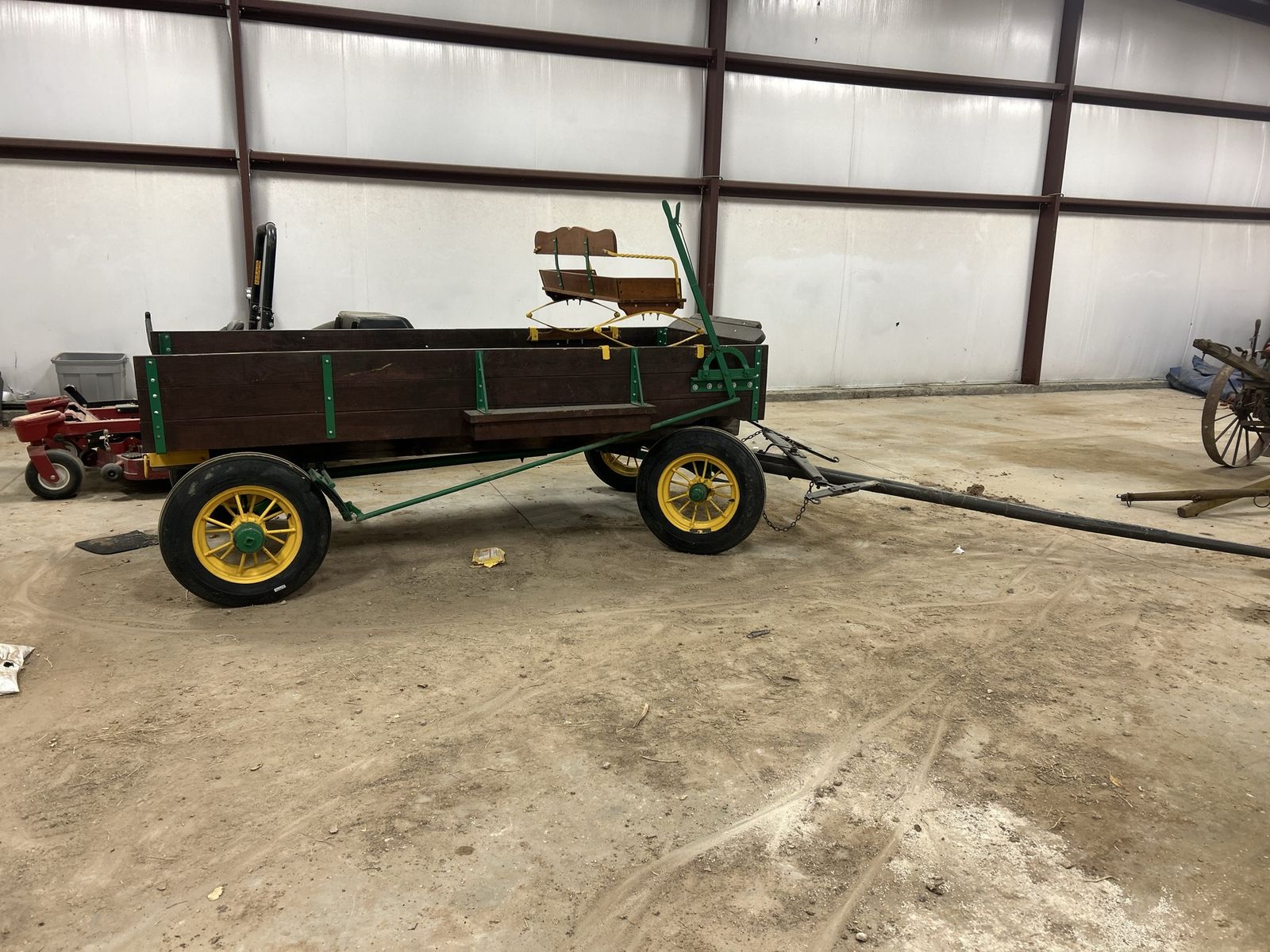 Horse drawn wagon
