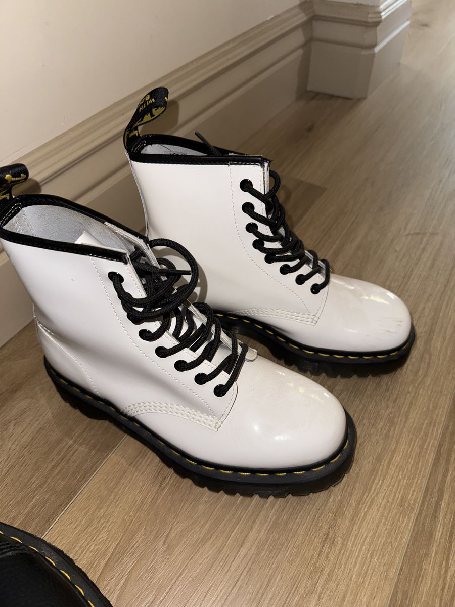Doc Martens white Boots