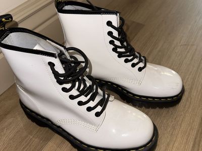 Doc Martens white Boots