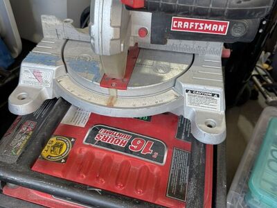 Craftsman Laser Trac Saw