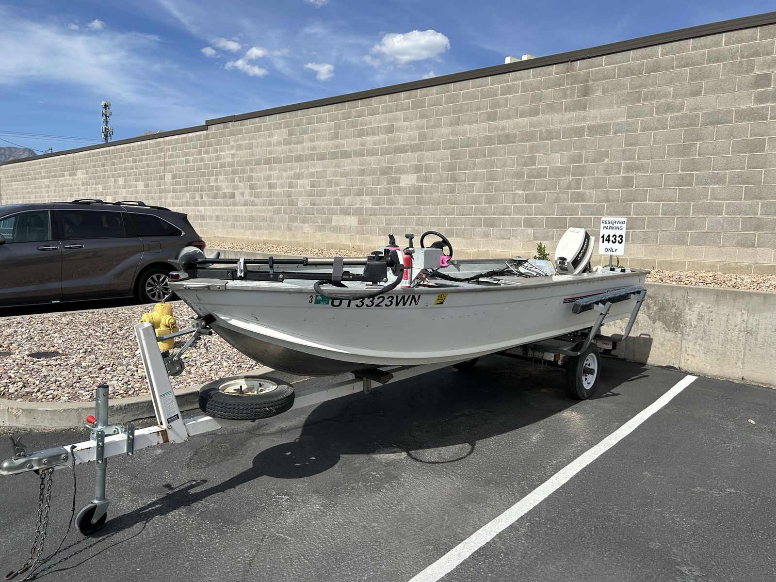 1989 Lowe Sea Nymph 14’