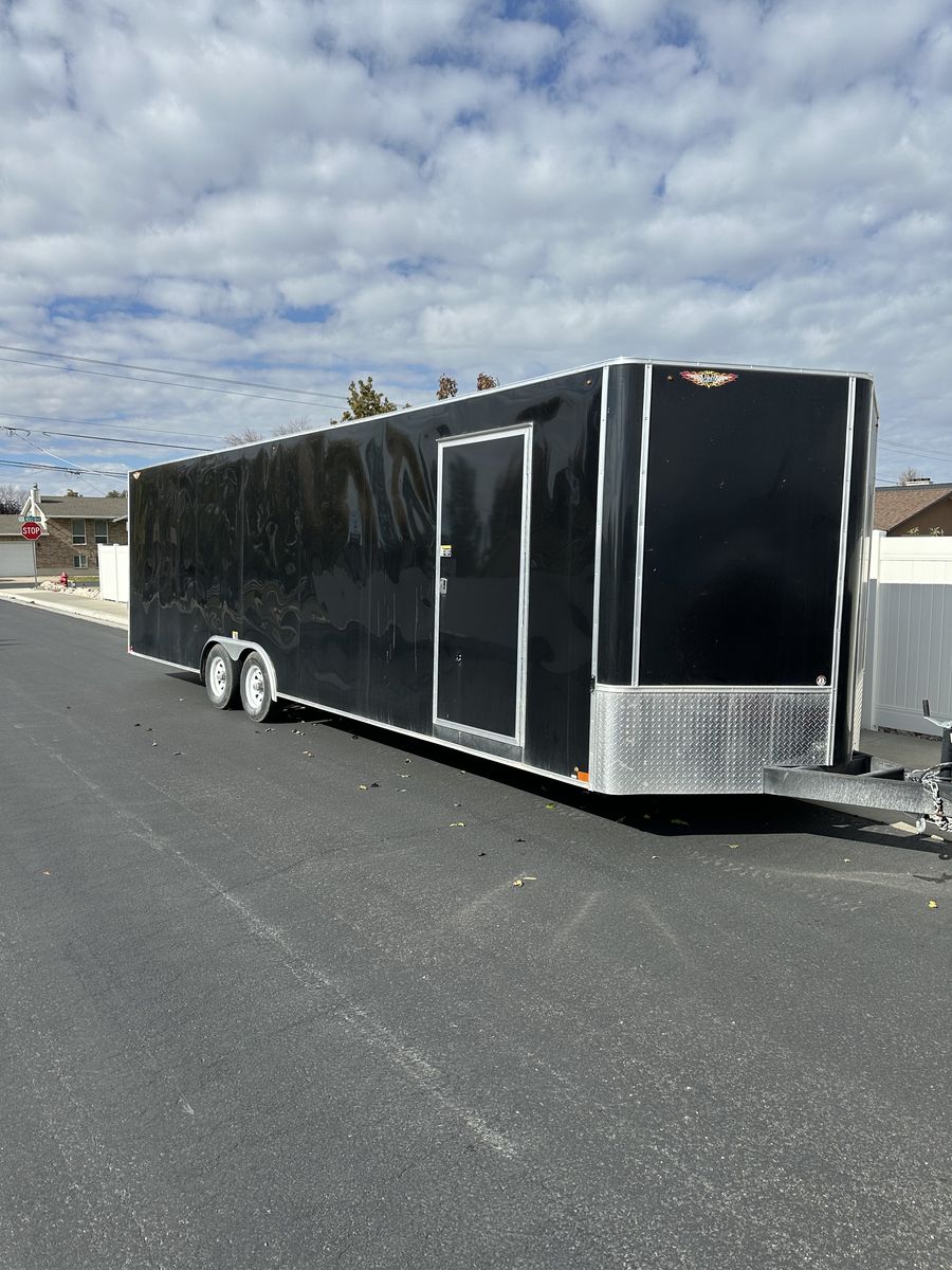 8.5' X 28' H&H Enclosed Trailer