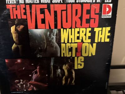 The Ventures - Where the Action Is Vinyl LP (Dolton Records BLP-2040)