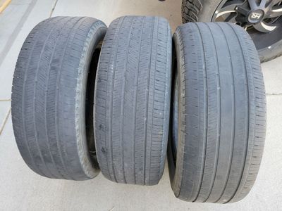 3 Used Michelin 255 55 R20 Tires