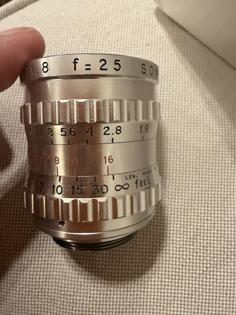 SOM BERTHIOT CINOR CINE LENS