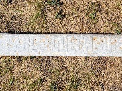 Vintage Table Queen Bread Advertising Door Push Country Store
