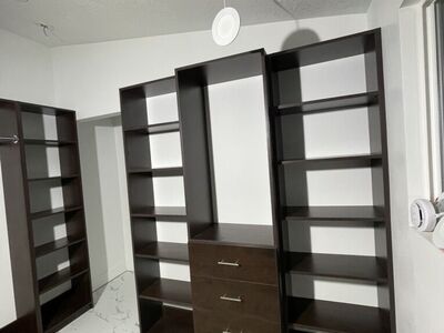 walk-in closets,