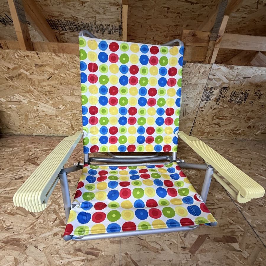 2 Beach and Concert chairs - collapsible