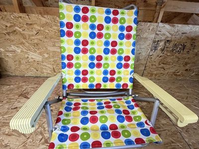 2 Beach and Concert chairs - collapsible