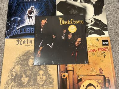 VINYL RECORDS LOT OF 14 AEROSMITH SCORPIONS SYSTEM OF A DOWN AVENGED SEVENFOLD