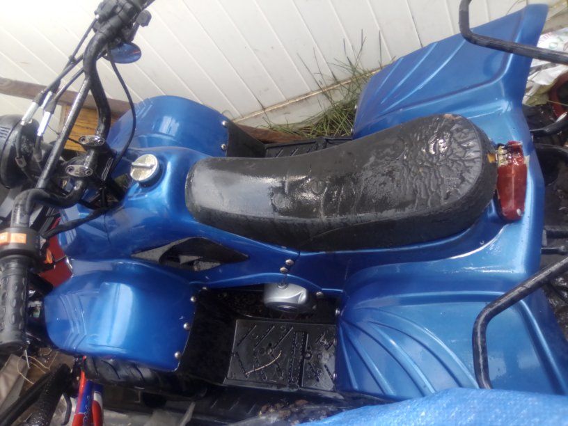 Tao Tao Boulder B1 110cc Blue ATV Four Wheeler Quad.