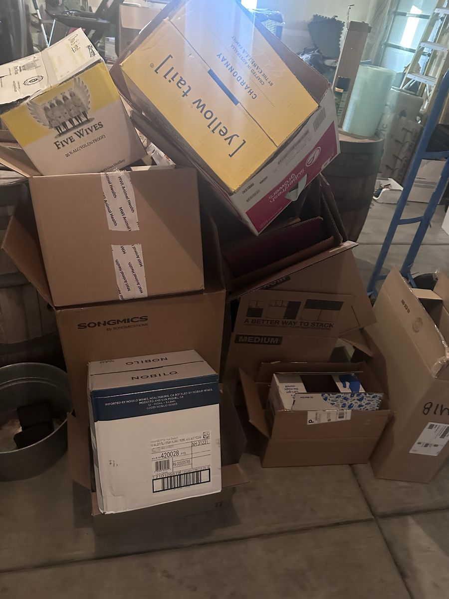 Moving boxes