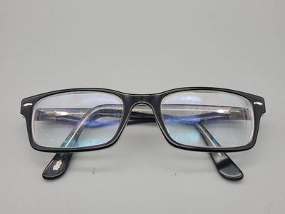 Ray-Ban RB 5206 2034 Eyeglasses Black Clear Rectangular Frames 52-18-140