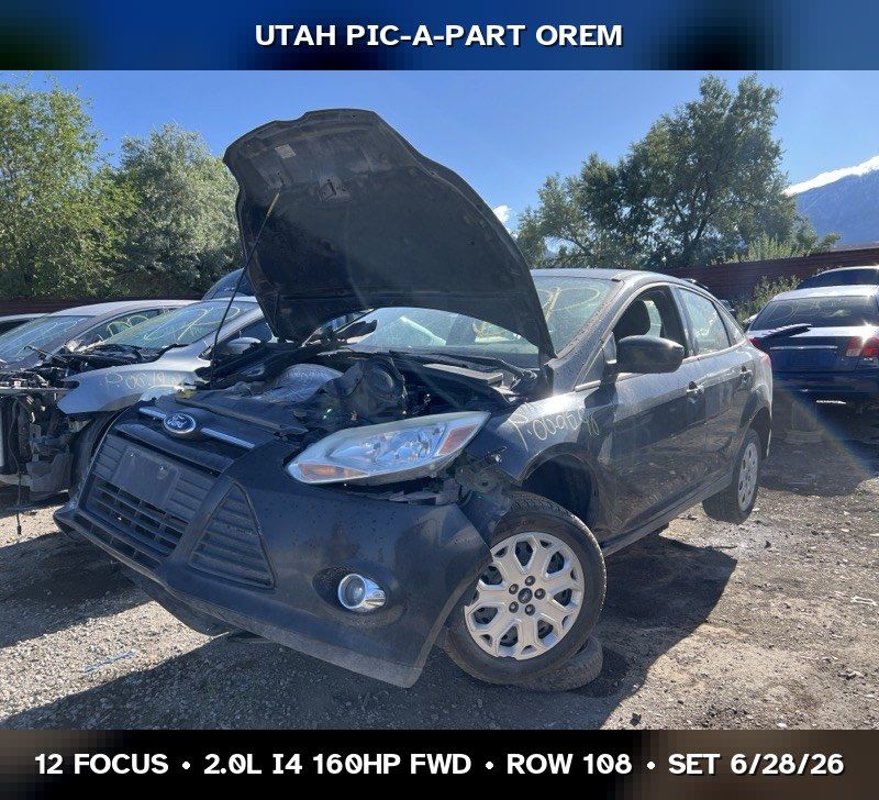 2012 Ford Focus Parts - UTPAP Orem