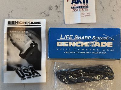 Benchmade 9100BT Elishewitz Automatic Knife – New in Box