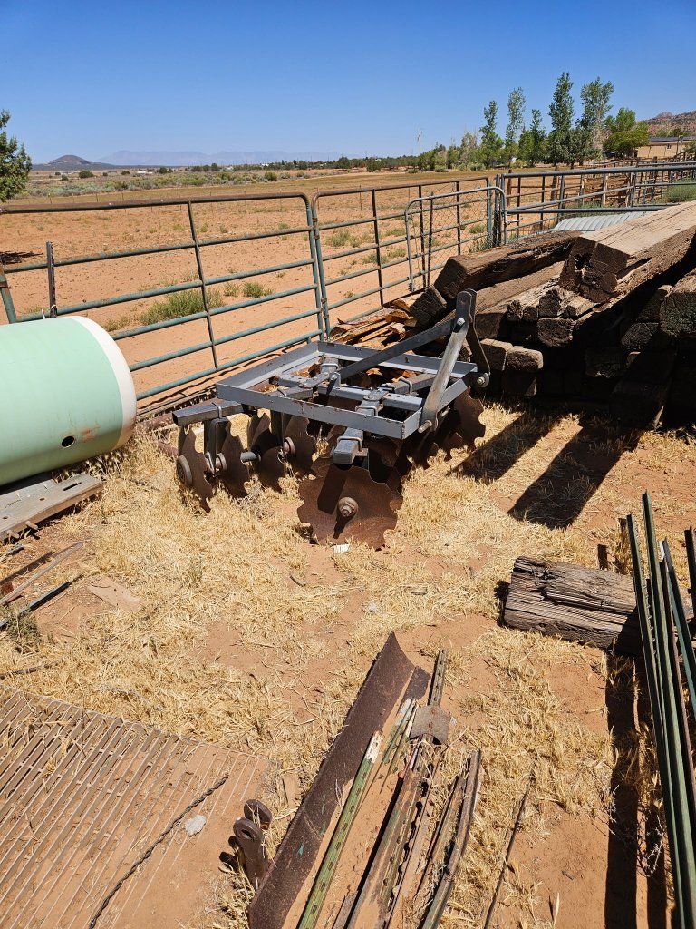 Heavy-Duty Farm Disk Attachment - Used Agricultural Equipment