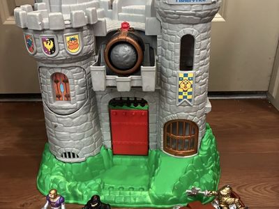 1994 Fisher Price Great Adventures Castle Knights Cannon Ball Bundle