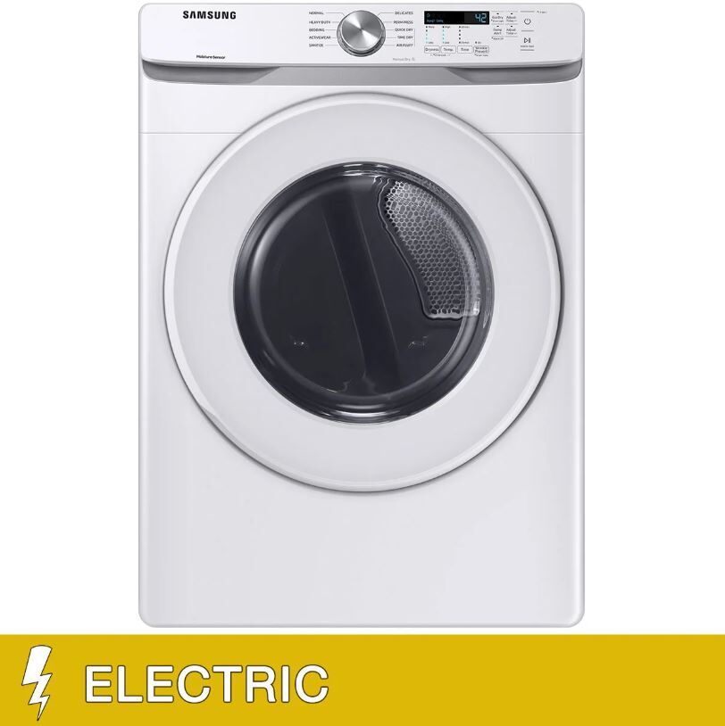 Samsung DVE45T6000W ELECTRIC 7.5 Cu. Ft. Dryer 1446988 #103831