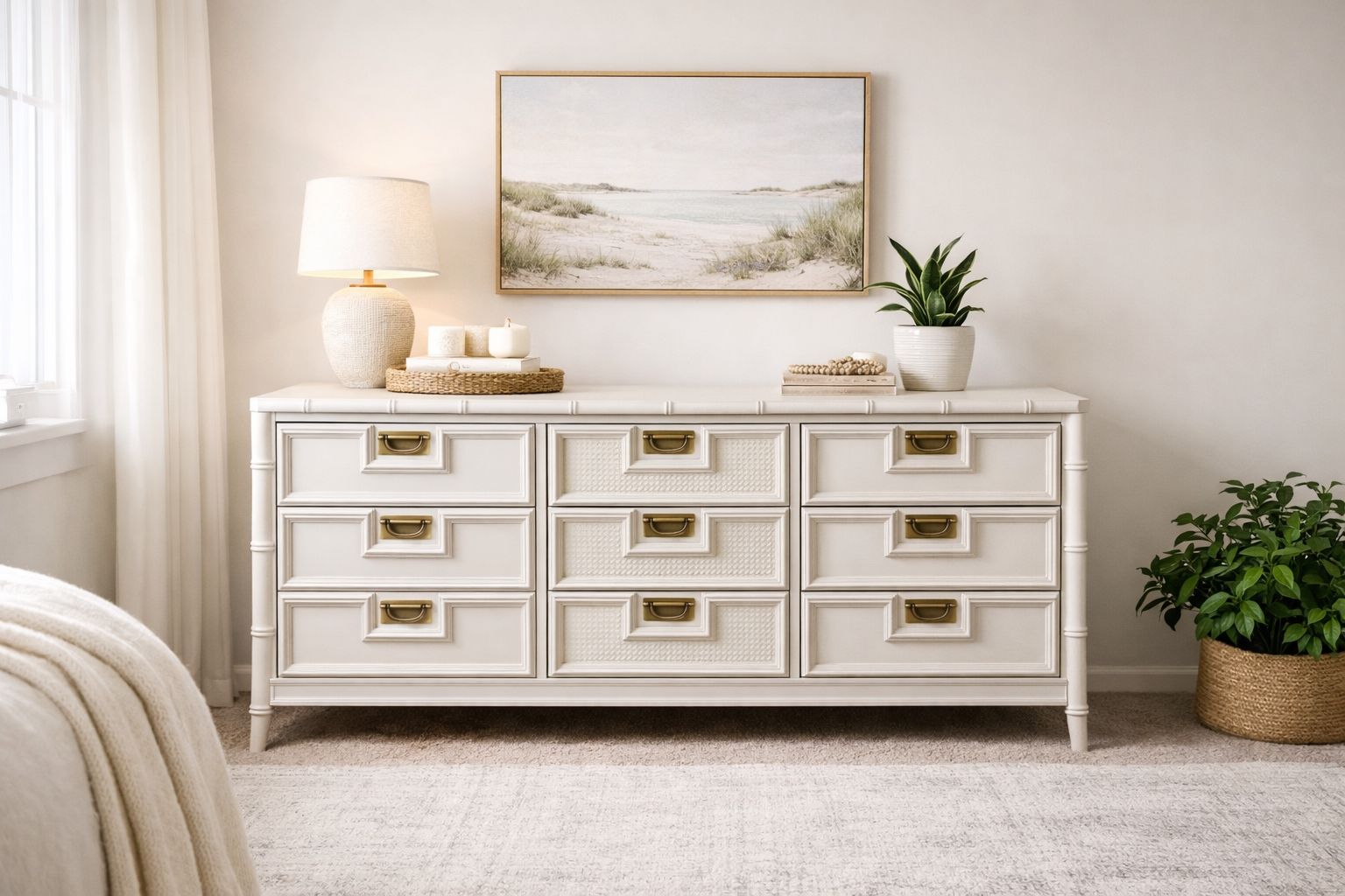 Stanley 9 Drawer Solid Wood Dresser
