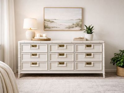 Stanley 9 Drawer Solid Wood Dresser