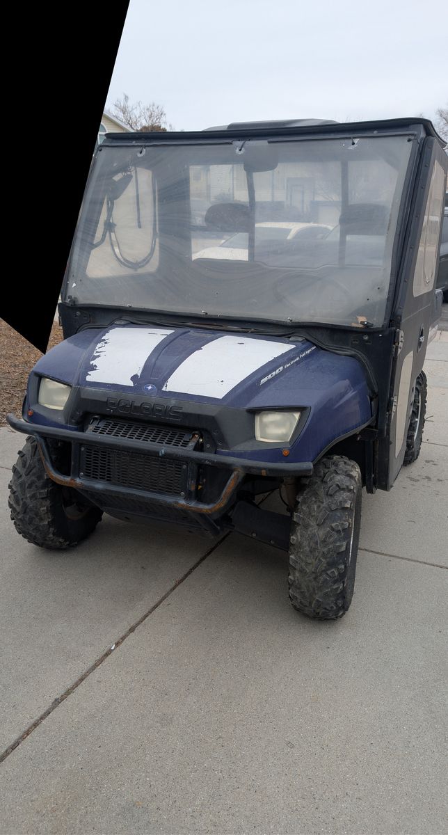 2007 Polaris Ranger 500 EFI — Street Legal — Clean Utah Title — $3,200 OBO