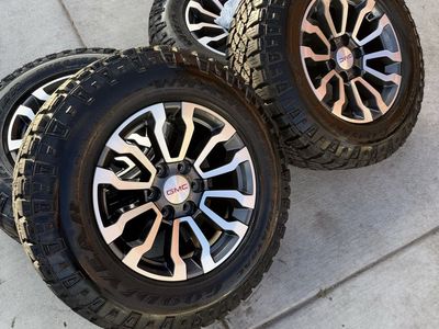 Like New 2024 Gmc Sierra AT4 Wheels And Tires