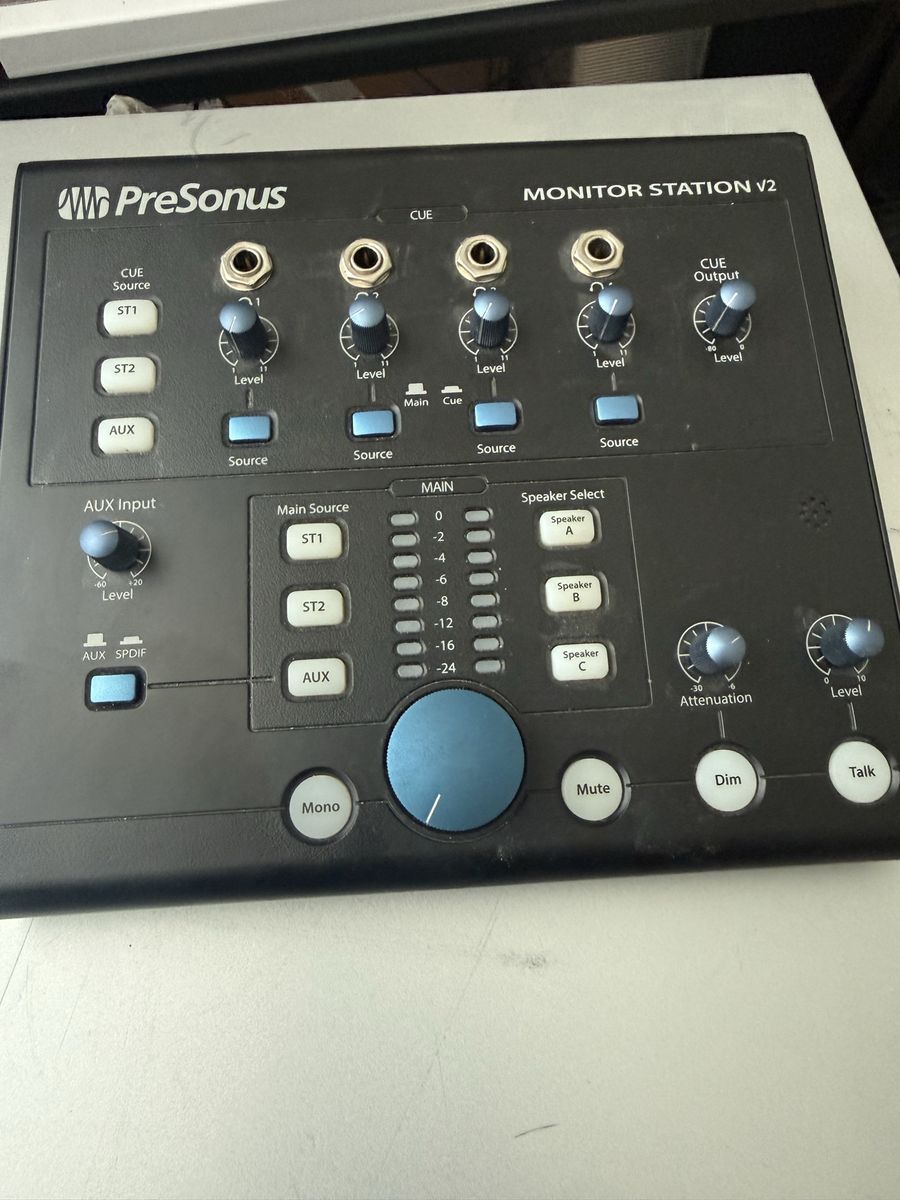 PreSonus Monitor Station V2 Desktop Studio Monitor Controller