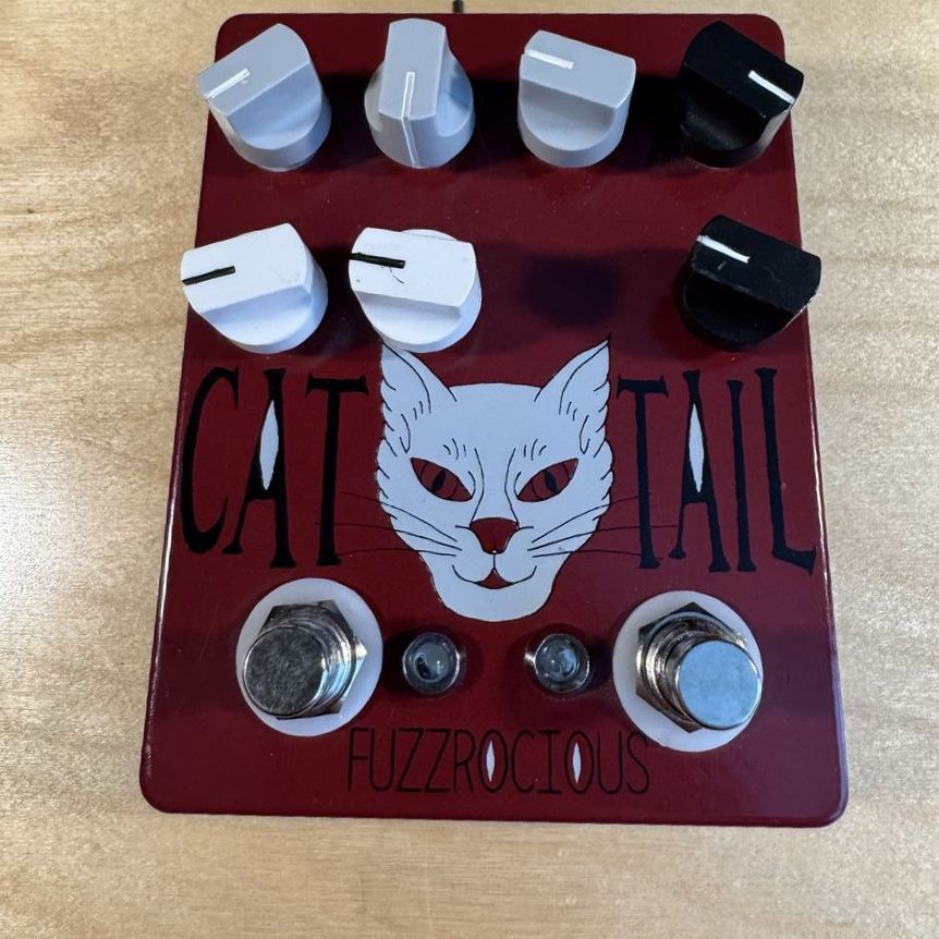 Fuzzrocious Cat Tail Distortion - Overdrive Pedal