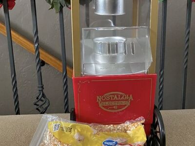Nostalgia 12 Cup Air Popcorn Popper