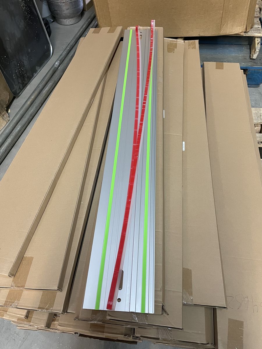 55in Track Saw Guide Rail - Precision Cutting for Woodworking