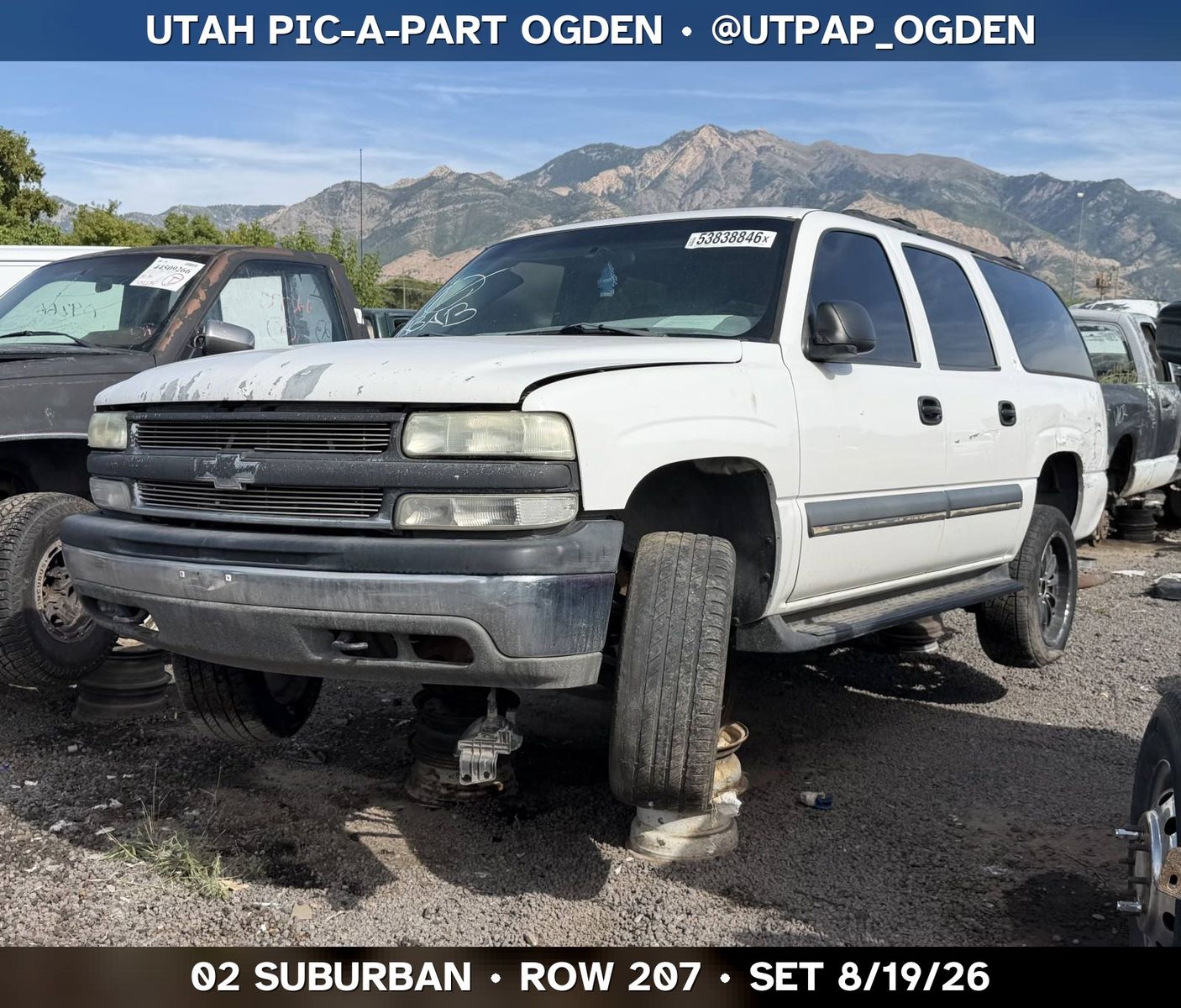Just In! 2002 Chevrolet Suburban GMT800 Parts - UTPAP Ogden