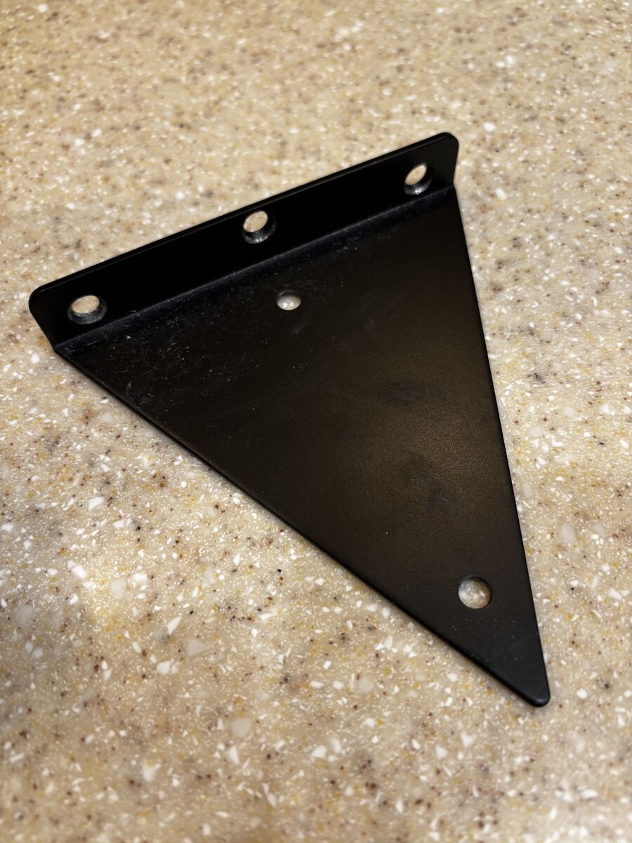 8 Pack 6 Inch Floating Shelf Bracket for Shelves,