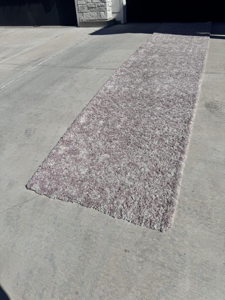 Extra Long Pink Rug Runner