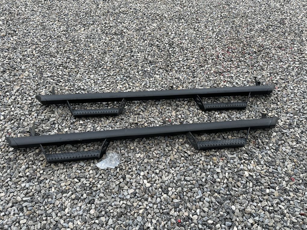 Tacoma OEM Predator steps.