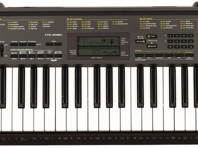 Casio CTK-2080 61-Key Portable Keyboard with Stand - Excellent Condition