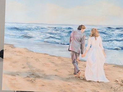 Custom wedding paintings