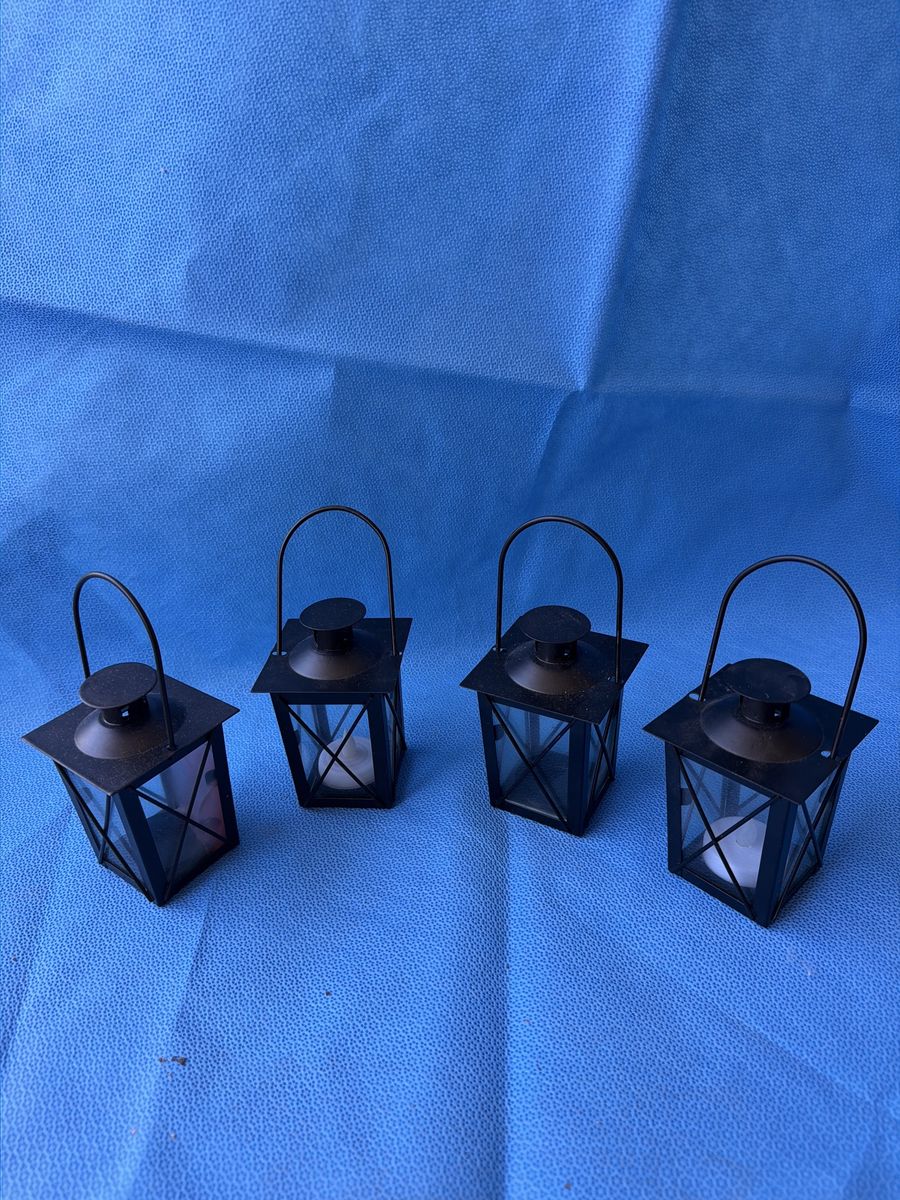 Small Lantern Candle Holders