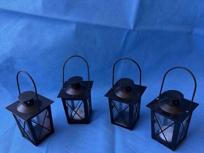 Small Lantern Candle Holders
