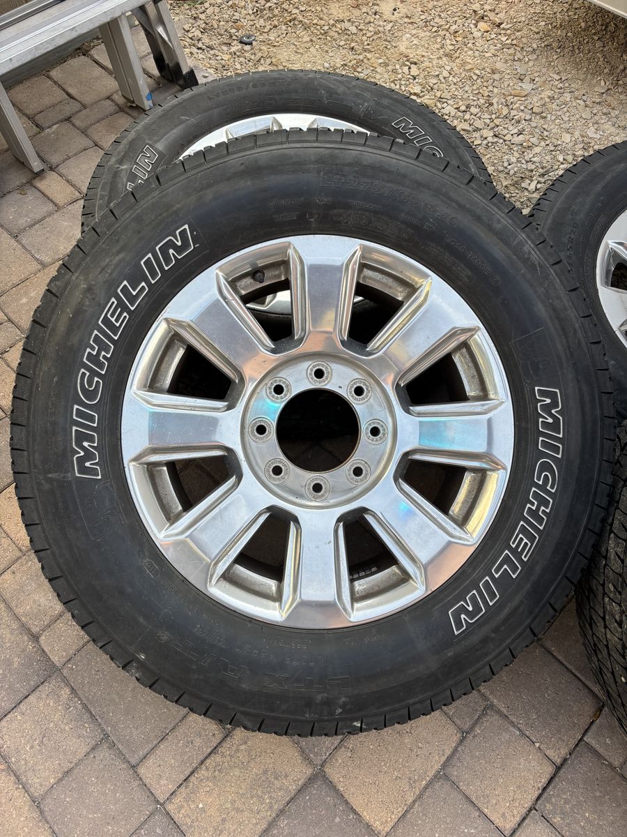 Ford Wheels 8x170 Michelin Tires