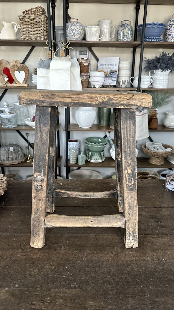 Vintage Village Stool